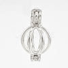 Brass Locket Pendants KK-Q748-020P-1
