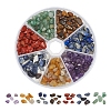 101.5G 7 Colors Natural Mixed Gemstone Beads G-YW0001-12-1