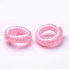 Polyester Weave Beads WOVE-N003-46-2