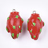 Resin Pendants RESI-T028-44-2