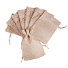 Burlap Packing Pouches Drawstring Bags ABAG-PH0001-14x10cm-05-1
