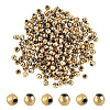 200Pcs Electroplated Synthetic Non-magnetic Hematite Beads G-PH0003-44A-1