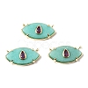 Dyed Natural White Jade Pendants X-KK-C255-22G-02-1