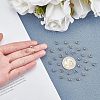 PVD Vacuum Plating 304 Stainless Steel Bead Tips Knot Covers STAS-UN0005-87-3