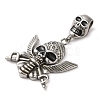 Halloween 304 Stainless Steel Enamel Pendants STAS-Q317-05F-AS-2