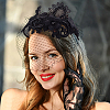 Polyester Acrylic Hair Bands PHAR-WH0020-07-5