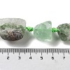 Raw Rough Natural Fluorite Agate Beads Strands G-J388-A10-01-4