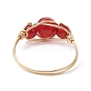 Natural Mixed Gemstone Finger Rings RJEW-JR00605-5