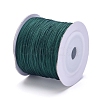 Nylon Braided Cord for Woven Jewelry Making Macrame Craft NWIR-D055-0.6mm-14-2