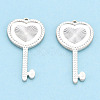 925 Sterling Silver Pendants STER-T006-11-2