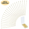 Brass Ball Head Pins KK-YW0002-25C-G-1