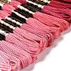 12 Skeins 12 Colors 6-Ply Polyester Embroidery Floss OCOR-M009-01B-08-2