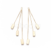 Brass Box Chains Tassel Big Pendants X-KK-S348-466G-NF-1