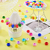 110Pcs 11 Colors Opaque Acrylic European Beads SACR-TA0001-75-7