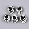 Handmade Porcelain Beads PORC-N013-10A-1