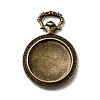 Vintage Tibetan Style Alloy Pendant Cabochon Settings LS-TIBEP-M018-31AB-NF-1