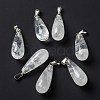 Natural Quartz Crystal Pendants G-F707-16-1