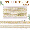 Polyester Braided Wavy Ribbons OCOR-WH0112-017A-2