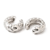 Rack Plating Brass Cuff Earrings for Women EJEW-Q770-24P-2