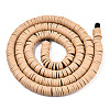 Handmade Polymer Clay Beads X-CLAY-R067-8.0mm-37-3