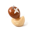 Vegetable Theme Opaque Resin Pendants RE-CBAD0A2-03A-P-2