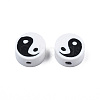 Handmade Polymer Clay Beads X-CLAY-T016-65K-4