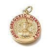 Alloy Enamel Pendants AL-CBA29C7-05G-A-2