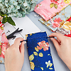 10Pcs 5 Colors Silk Pouches ABAG-GA0001-09-3