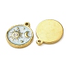 304 Stainless Steel Pendants STAS-N129-13A-G04-2