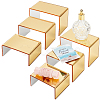 3 Sizes 3-Tier Mirror Style Acrylic Jewelry Display Riser Shelf ODIS-WH0025-116-1