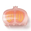 Grapefruit Pattern Acrylic Claw Hair Clips PHAR-G004-02-1