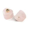 Natural Rose Quartz European Beads GG-CBA1AE1-03G-05-2