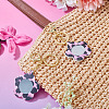 2Pcs PU Mirror Keychains KEYC-TADJ0001-05B-5