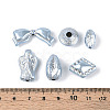 Pearlized Opaque Acrylic Beads OACR-T029-04G-3