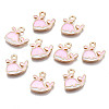 Alloy Enamel Charms ENAM-S115-037C-2