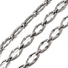 304 Stainless Steel Dapped Chains CHS-Z007-18P-1