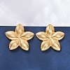 304 Stainless Steel Stud Earrings for Women EJEW-K306-19G-2