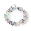 Natural Electroplated Fluorite Beads Strands G-G767-08A-2