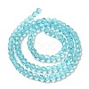 Transparent Glass Beads EGLA-A035-T4mm-D08-3