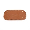 PU Leather with Iron Oval Bottom LS-FIND-WH0091-16A-02-2
