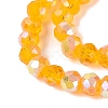 AB Color Plated Transparent Glass Rondelle Beads Strands EGLA-T029-2mm-10K-3
