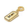 Brass Micro Pave Cubic Zirconia Pendants LS-KK-C111-02G-03-2