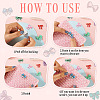 2 Bags 38Pcs Computerized Embroidery Cloth Self Adhesive Patches PATC-TA0001-37-5