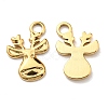 Ion Plating(IP) 304 Stainless Steel Pendants STAS-Q248-09G-1