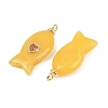 Dyed Natural White Jade Pendants X-G-Z134-06G-01-2