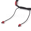 Synthetic Turquoise Beaded Bracelets for Women Men BJEW-JB13060-4