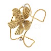 304 Stainless Steel Cuff Bangles for Women BJEW-Z091-04G-02-4