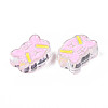 Transparent Acrylic Beads ACRC-T002-01C-3