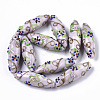 Handmade Gold Sand Lampwork Beads Strands LAMP-T007-02B-2