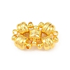 Brass Magnetic Clasps with Loops X-KK-H361-G-2